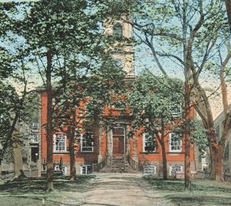 postcard of the Old State House